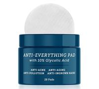 Oars + Alps Almohadillas antitodo y eliminador de espinillas, exfoliante dermatólogo probado con ácido glicólico y salicílico, biodegradable, 28 cuentas