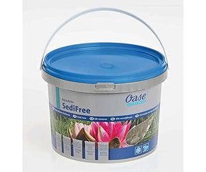 Oase 50561 AquaActiv SediFree, removedor de Lodos de Estanque de 5 litros, prevención específica de sedimentación, turbidez Permanente y Acolchado de Algas, acelera la eliminación de Lodos