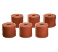 Oase Juego de 6 prefiltros de Espuma BioMaster de 30 ppi para Acuario | Espuma prefiltro de acuario de densidad media para filtros BioMaster con tamaño de poro fijo y material reutilizable