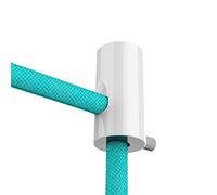 OASHISU Gancho Descentralizador Techo [3 Piezas, Blanco, plástico ABS], Desplaza Luz Lámparas, Soporte Decorativo, Descentrador Lámparas de pared o techo, Descentrador de cables eléctricos