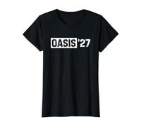 Oasis 2027 Vacation California CA Souvenirs Camiseta gráfica económica, Mujer, Negro, S