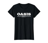 Oasis 2027 Vacation California CA Souvenirs Camiseta gráfica económica, Mujer, Negro, XS