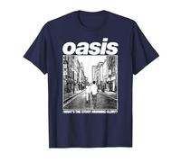 Oasis Amazon Exclusive WTSMG In Navy Camiseta, Hombre, Azul Marino, M