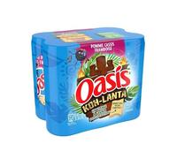 OASIS - Caja de frambuesa de manzana grosella negra Slim 6X33Cl