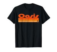 Oasis, California, estilo retro de los años 80 Camiseta