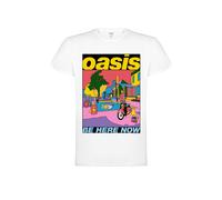 Oasis Camiseta 'Oasis- Be Here Now Full C T-Shirt' blanco XL EUR