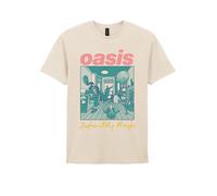 Oasis Camiseta 'Oasis Definitely Maybe Album T-Shirt' blanco natural M EUR