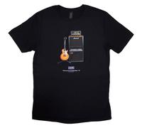 Oasis Definitely Maybe Guitar con licencia Camiseta hombre