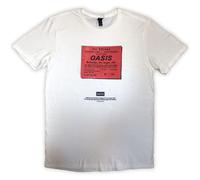 Oasis Definitely Maybe Ticket Stub con licencia Camiseta hombre