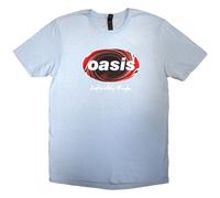 Oasis Definitely Maybe Union Jack Oval con licencia Camiseta hombre