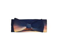 Oasis - Diadema con lazo para bebé estampada, diadema elástica súper suave, adecuada para recién nacidos, fiestas, sesiones de fotos y uso diario
