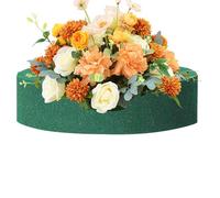 Oasis Floral Foam - 16.5x4cm Water Absorbing Cylindrical Brick Drywet Design, Stable Base Material for Bouquet Construction Corsage Wreath Wedding Decor Floral Projects | Craft Foam Block for Birthday