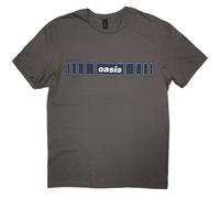 Oasis Horizontal Bars Logo con licencia Camiseta hombre