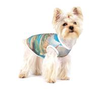 Oasis in the Desert - Chaleco de algodón para mascotas pequeñas, estampado completo, para perro, gato, suave, transpirable, elástico, ropa diaria para fiesta