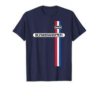 Oasis Knebworth In Navy Camiseta, Hombre, Azul Marino, M