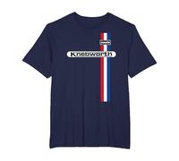 Oasis Knebworth In Navy Camiseta, Hombre Tallas Grandes, Azul Marino, 3X Alto