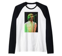 Oasis Liam Gallagher En Vivo En Knebworth 1996 Camiseta Manga Raglan