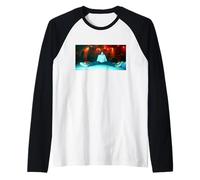 Oasis Liam Gallagher no mira hacia atrás con ira 1996 Camiseta Manga Raglan