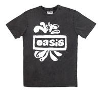 Oasis Logo Splat con licencia Camiseta hombre