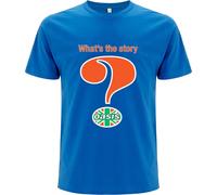 Oasis 'Question Mark' (Azul) T-Shirt - ¡NUEVO Y OFICIAL