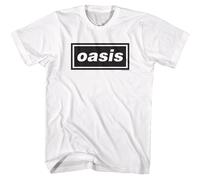 Oasis - Rectangular Logo - Americano Classics - Adulto Camiseta Manga Corta