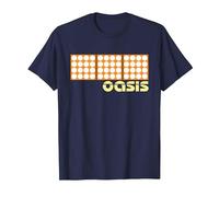 Oasis Stadium Lights Camiseta, Hombre, Azul Marino, M