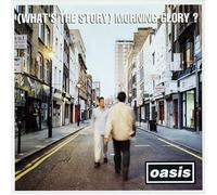 Oasis (What's the Story) Morning Glory? Portada del álbum, póster, arte de pared. Impresión o totalmente enmarcado disponible. Tamaño real de las cubiertas de vinilo originales. (Brillante, solo