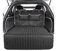 Oasser Protector Maletero Coche Perro 185x103cm con 2 Bolsillos, 600D Impermeable Antideslizante Antipolvo con Protección Lateral y Parachoques, Fácil de Limpiar, Universal para Coches y SUV