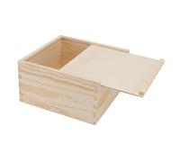 OATIPHO 1 Caja De Madera Para Dulces Ideal Para Bodas Propuestas De Novios De Novia Color Caqui