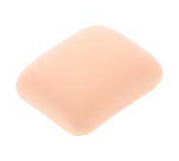 OATIPHO 1 Juego borla para empolvarse esponja maquillaje soplo de polvo para polvo corporal esponjas de maquillaje para difuminar esponja de maquillaje en polvo almohadilla de base Beige