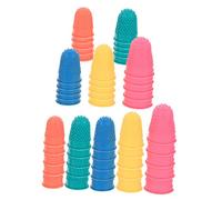 OATIPHO 1 Juego De Dedos De Caucho Antideslizantes Dinero Clasificar Color Aleatorio Color Aleatorio 50 Piezas
