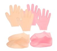 OATIPHO 1 Juego Máscara Exfoliante para pies mano calcetines de silicona para pies calcetines hidratantes calcetines de spa hidratantes pie gel de sílice