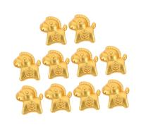 OATIPHO 10 Unidades Cuentas Espaciadoras Adornos del Zodiaco 2026 de Aleación Dorada Forma de Caballo para Pulseras y para Manualidades y del Hogar
