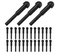 OATIPHO 100 Unidades Silenciador de Tijera de Peluquería Negro de Goma para Tijeras Profesionales, Accesorios Ergonómicos para Minimizar Ruido y Facilitar Tareas en Salones