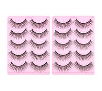 OATIPHO 10pares Extensiones Pestañas Larga Gruesa Pestañas Postizas Essence Para Maquillaje Fiesta Fotos