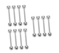 OATIPHO 12 Piezas Watch Screw Tube Rods Inner Diameter Steel Pins For Secure Strap Connection Compatible with Various Watch Models Repair Tools