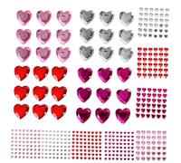 OATIPHO 12hojas Pegatinas De Para Despedida De Soltera Gemas De Imitación Para Maquillaje Facial Autoadhesivas Joyas Faciales