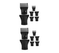 OATIPHO 14 Piezas Boquilla Concentradora para Secador de Pelo Accesorios Profesionales de Plástico con Peine Plano y Estrecho Diseño para Secado Rápido Peluquería y Doméstico