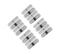 OATIPHO 16 Piezas Estuches Portátiles para Cepillo de Dientes y Pasta de Viaje Organizador Plástico Resistente para Camping Escuela Negocios y Uso Casa Diseño Ligero y Fácil