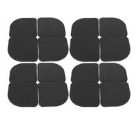 OATIPHO 16 Unidades Almohadillas Antivibración para Lavadora y Patas De Muebles Soporte Antideslizante y Estabilizador para Reducir Ruido y Proteger Suelos Hogar