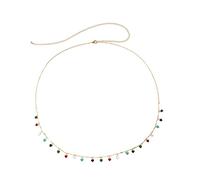 OATIPHO 1pieza Cadena De Cintura De Playa Para Mujer Joyería De Cuerpo Accesorio De Bikini Bohemio Para Fiestas y Vacaciones
