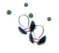 OATIPHO 2 juegos Gafas y Diademas Antena Extraterrestre Accesorios de Disfraz Adultos y Diseño Creativo y Resistente para Fiestas y Halloween