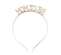 OATIPHO 2 Piezas Diadema Mom To Be de Aleación Dorada Accesorios Elegantes para Fiestas y Bodas Tocado para Celebraciones de Embarazo