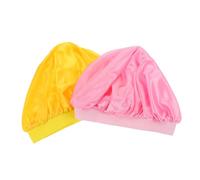 OATIPHO 2 Piezas Gorro de Dormir Elástico Infantil sombrero de ultravioleta chicos gorra de Durmiendo gorro de baño hogar gorros de baño gorro de para dormir poliéster