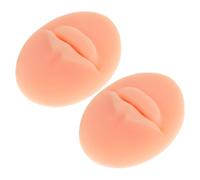 OATIPHO 2 Piezas Molde De Labios Simulado Labios Falsos De Silicona Suave Para Práctica De Tatuajes De Piel Falsa Profesional Kit De Entrenamiento De Tatuajes