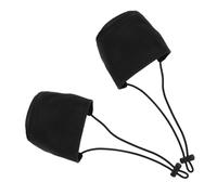 OATIPHO 2 Piezas Protector de Talón para Zapatos Unisex Resistente al para Conducción Cojín Guardián para Hombres y Mujeres Color Negro