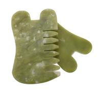 OATIPHO 2 Piezas Tabla Raspadora Xiuyu Piedra Gua Sha Natural Juego de Herramientas Faciales Gua Sha para Masaje Facial Relajación Muscular Casa