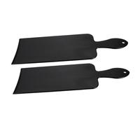 OATIPHO 2 Piezas Tablero de Coloración Profesional Herramienta de Teñido para Peluquería Plástico Negro Grande para Técnicas de Mechas y Coloración Casa