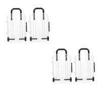 OATIPHO 2 Series Cajas De Almacenamiento De Joyería Forma De Maletín De Diseño Transparente Y Decorativo Prácticas Y Organización De Accesorios Para Hogar 2 Piezas*2
