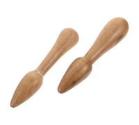 OATIPHO 2 Series Masaje Manual Pluma De Acupuntura Palos De Masaje Creativos Útiles Accesorios De Masaje Palitos De Masaje Suaves De Acupuntura Ligeras De Madera 2 Piezas*2